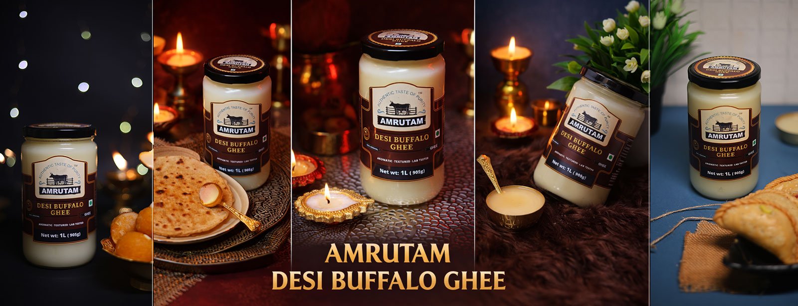 Amrutam desi buffalo ghee